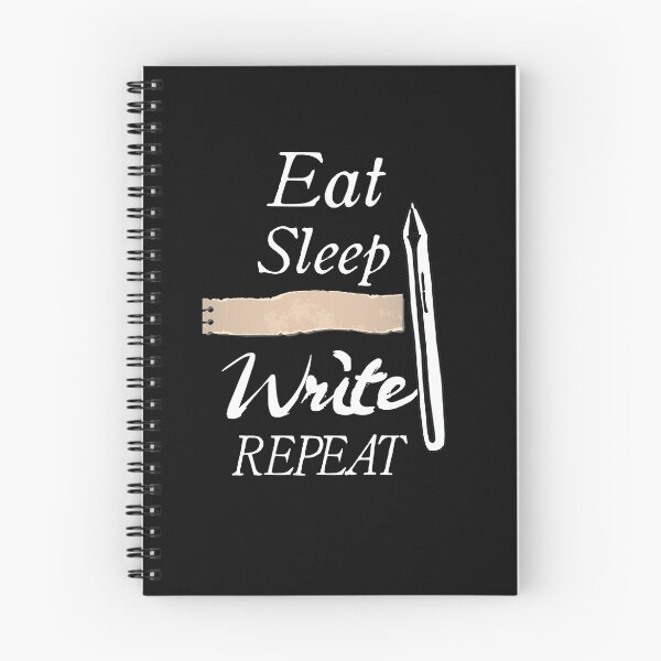 Item preview, Eat Sleep Write repeat  gifts for writers and authors designed and sold by LANANIL.
