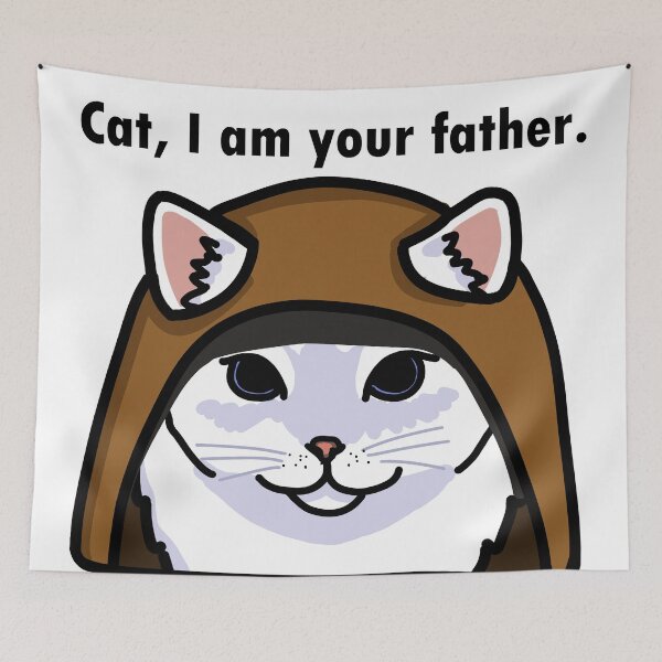 Item preview, Galactic Cat - Cat, I am your father designed and sold by GLwithUs.