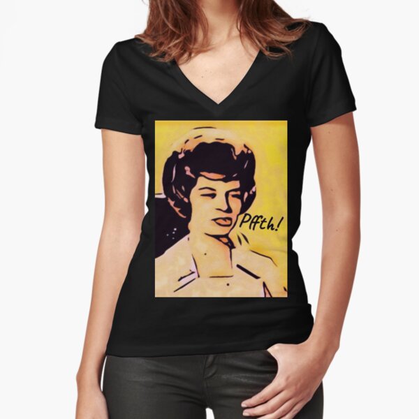 Fitted V-Neck T-Shirt