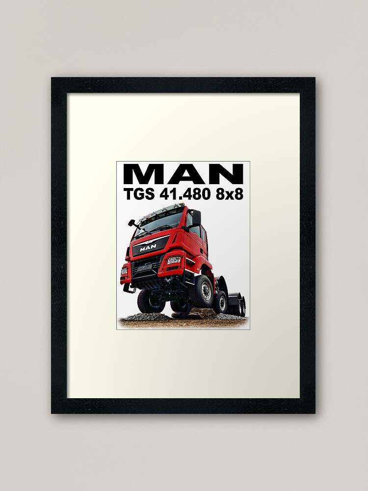 MAN TGS 41.480 8x8 - Trucknology Days Throw Pillow for Sale by