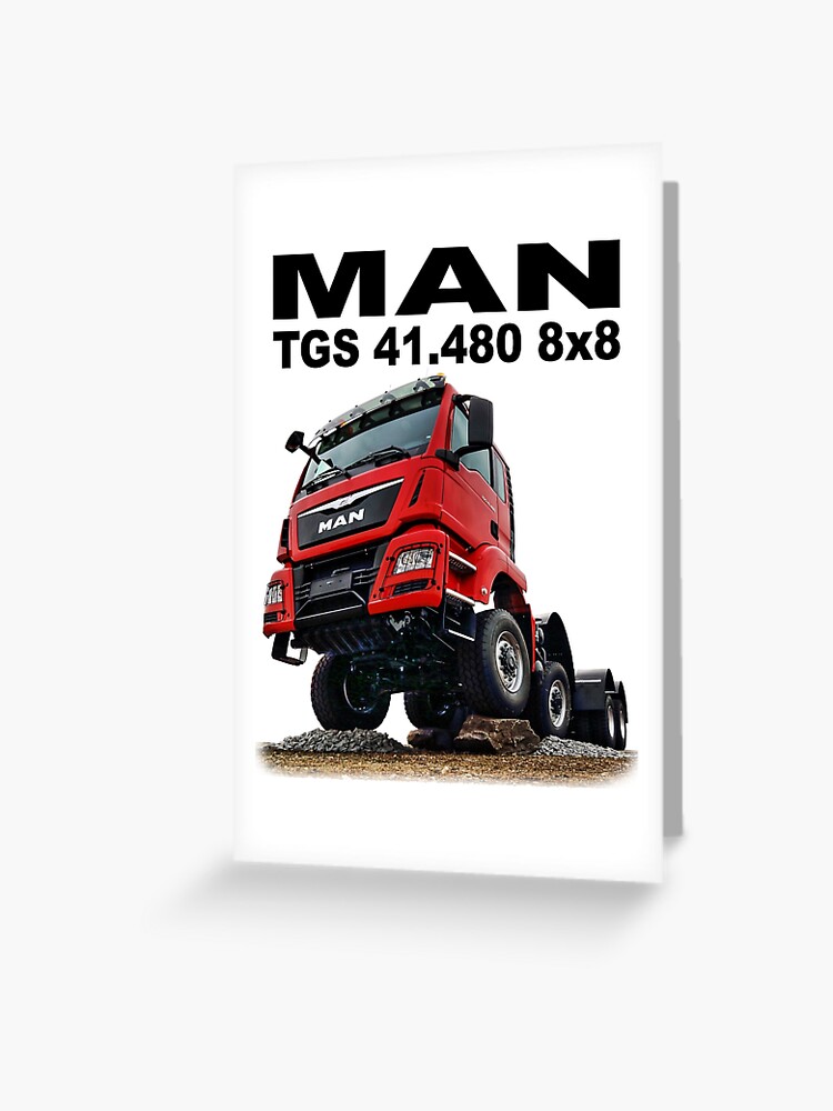 MAN TGS 41.480 8x8 - Trucknology Days Throw Pillow for Sale by