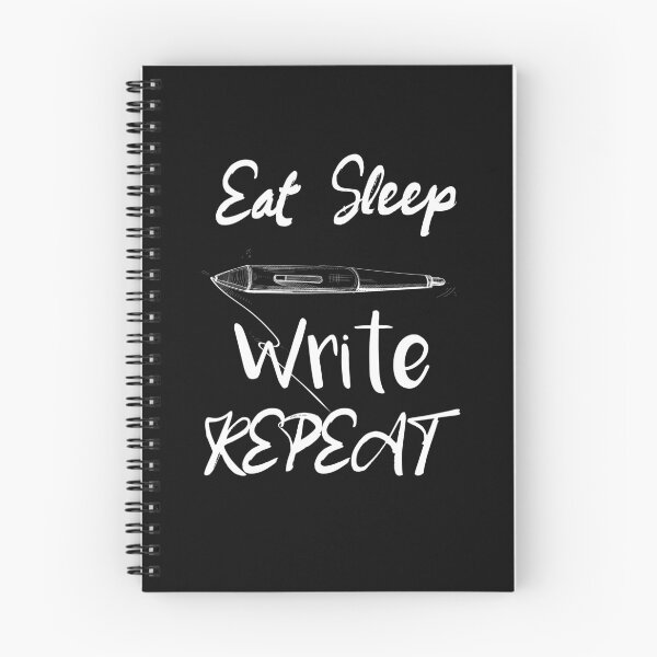Item preview, Eat Sleep Write repeat gifts for writers and authors designed and sold by LANANIL.