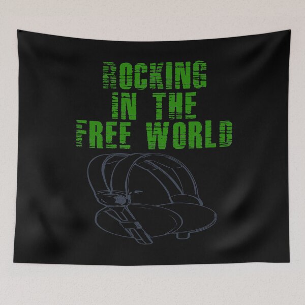 Item preview, Rocking In The Free World designed and sold by Uvogin2099.
