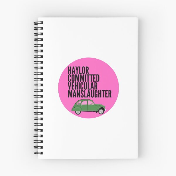 Item preview, Haylor Committed Vehicular Manslaughter (pink) designed and sold by Katie Harter.