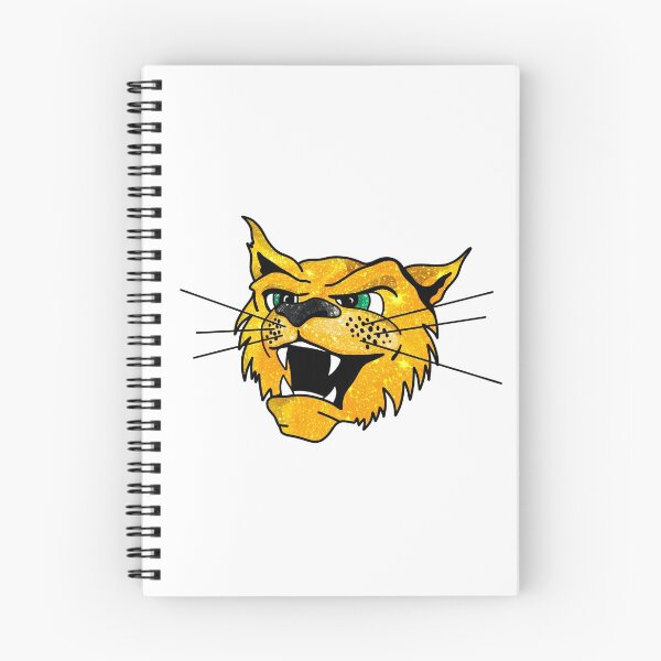 Item preview, Glitter Wiley D. Wildcat (Wilmington University) (1) designed and sold by ConceptualClub.