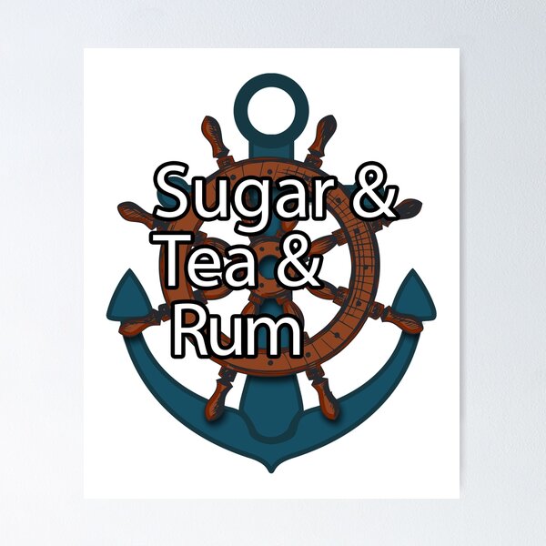 Item preview, sea shanties-Sugar & Tea & Rum designed and sold by Chichmano.