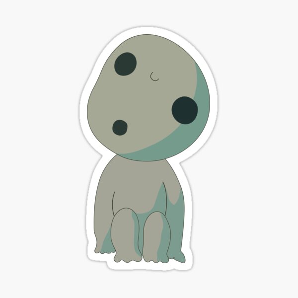 Kodama from Princess Mononoke Sticker