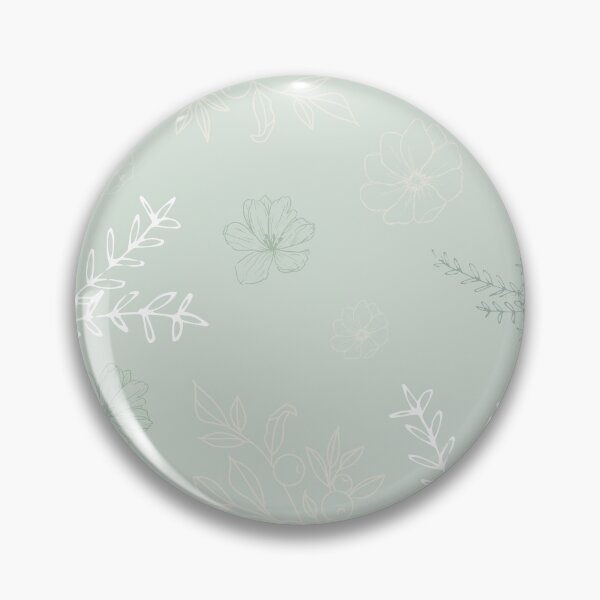 Item preview, Sage Green Leafy Pattern designed and sold by Sophie Lukasik.