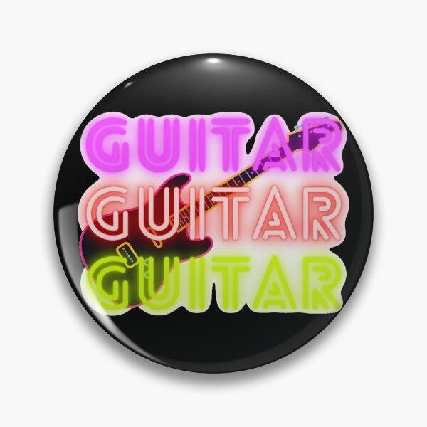 Item preview, Neon Guitar Playing  designed and sold by Sonatablue.