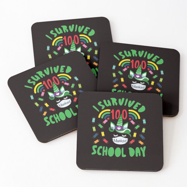 Item preview, i survived 100 masked school days designed and sold by OzyManDiaS90.