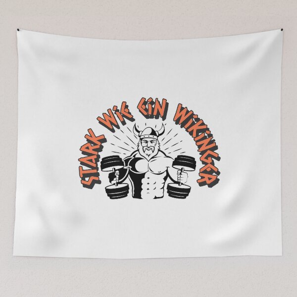 Item preview, Viking bodybuilder / weightlifter designed and sold by NoelNimmad.