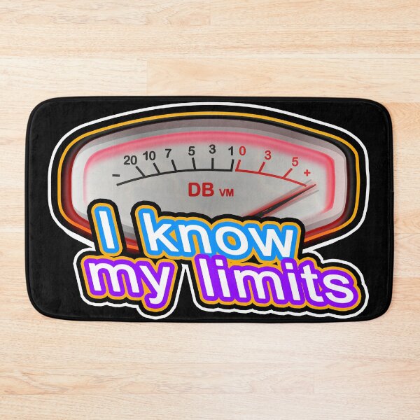 Item preview, I know my limits designed and sold by Gnfree.