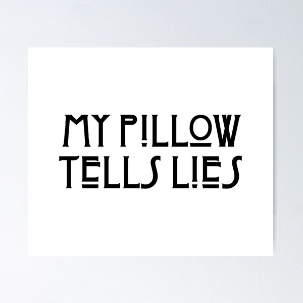 Item preview, My Pillow Tells Lies Funny Pillow Gift designed and sold by RKA-Products.