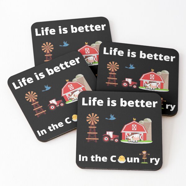 Item preview, Life Is Better In The country designed and sold by Johan Liebert.
