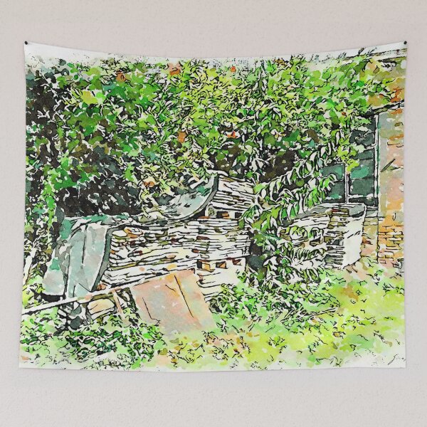 Item preview, Hortus Conclusus: pomegranate trees designed and sold by Giuseppe Cocco.