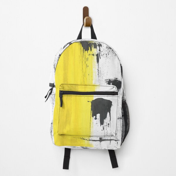 Item preview, abstract yellow&black painting by Ana Diac designed and sold by Ana Diac.