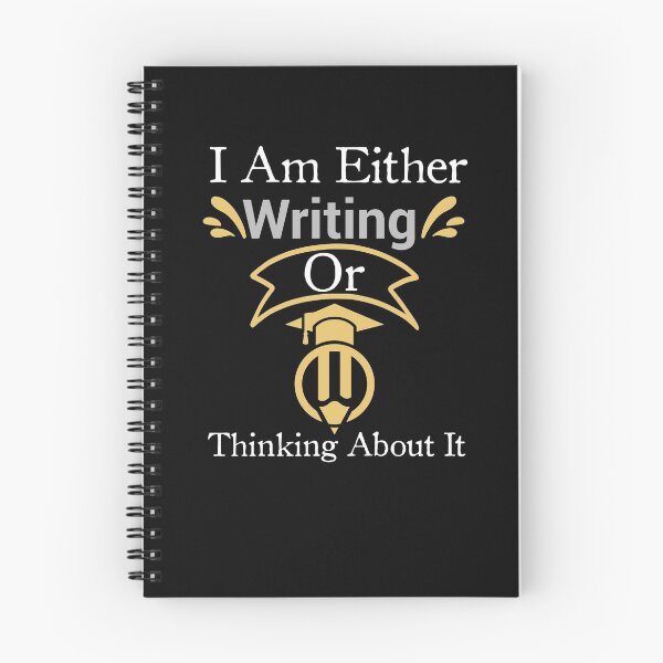 Item preview, I Am Either Writing Or Thinking About It gifts for writers and authors designed and sold by LANANIL.