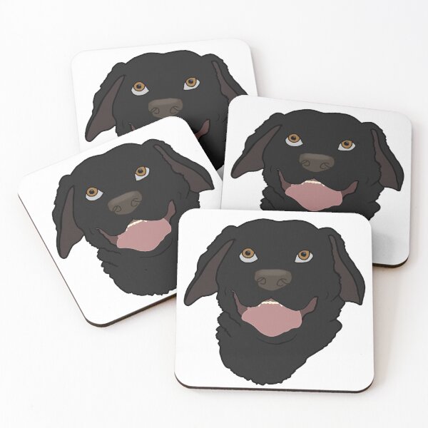 Item preview, Cartoon black lab designed and sold by MoonlitMadnessDesigns.