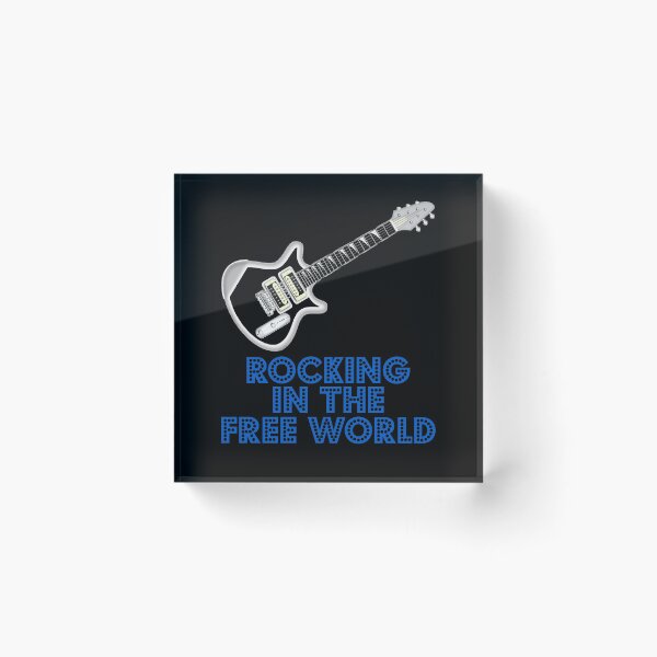 Item preview, Rocking In The Free World designed and sold by Uvogin2099.
