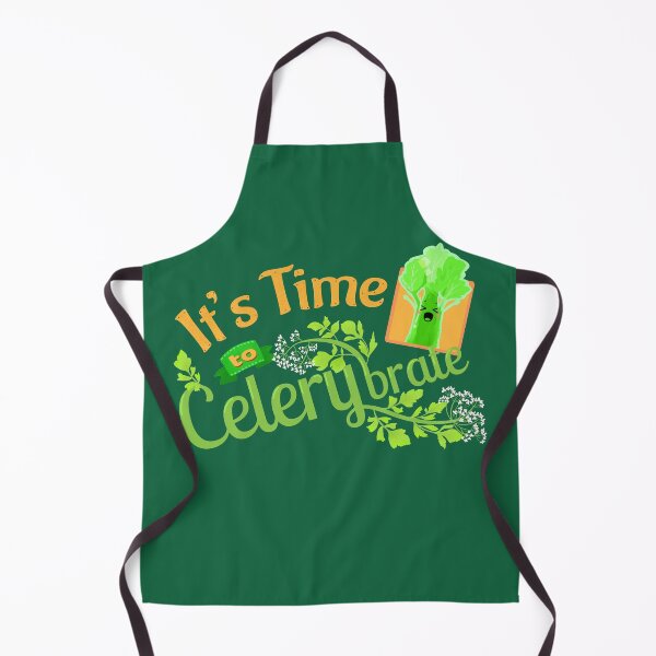 Item preview, It's Time to Celerybrate - Punny Garden designed and sold by PunnyGarden.