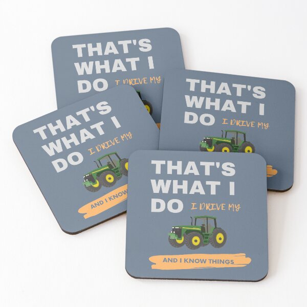 Item preview, THAT'S WHAT I DO I DRIVE MY TRACTOR AND I KNOW THINGS designed and sold by Ram545.