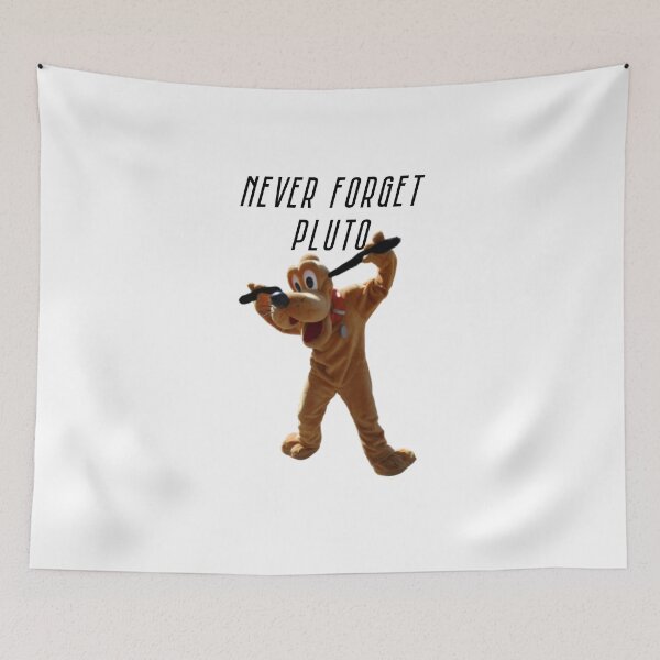 Item preview, Never Forget Pluto Sticker  designed and sold by CornerStore007.