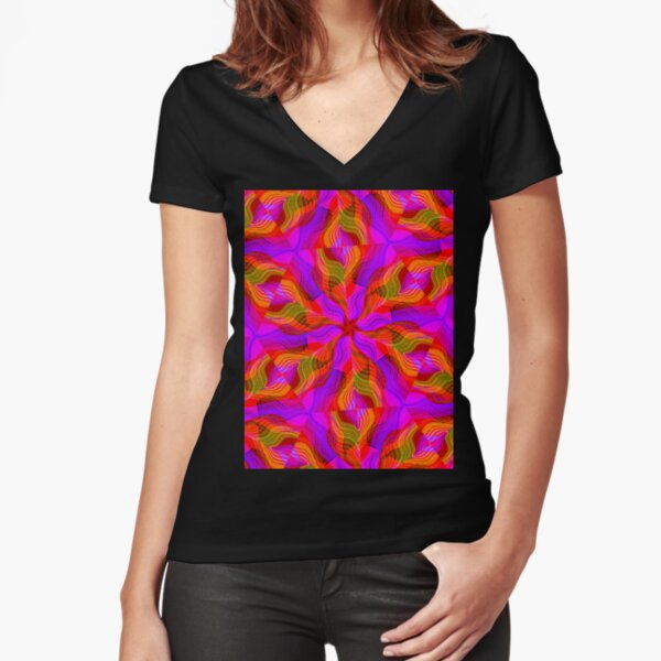 Fitted V-Neck T-Shirt