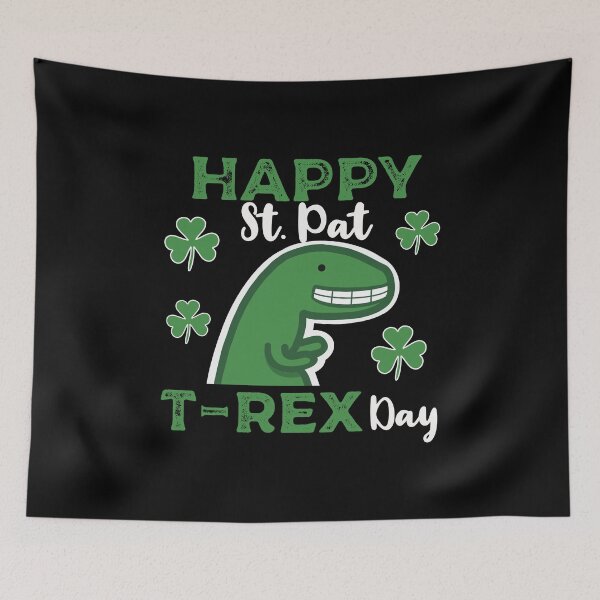 Item preview, Happy St Patrex Day Gift Dinosaur St Patricks Day Pun designed and sold by Funful.