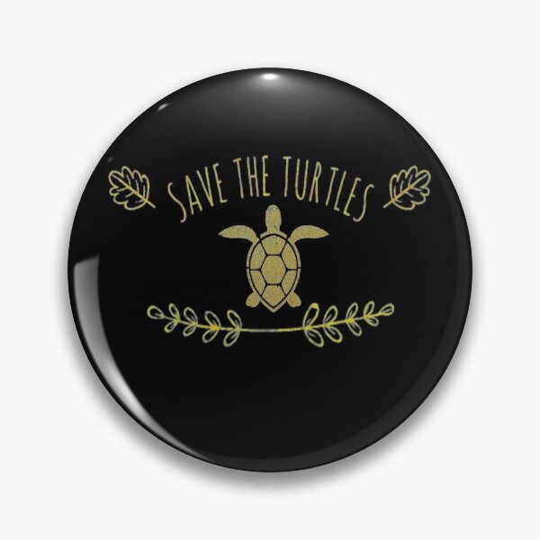Item preview, Cute golden turtles Save The Turtles turtle lover gift  designed and sold by AYACHI90.