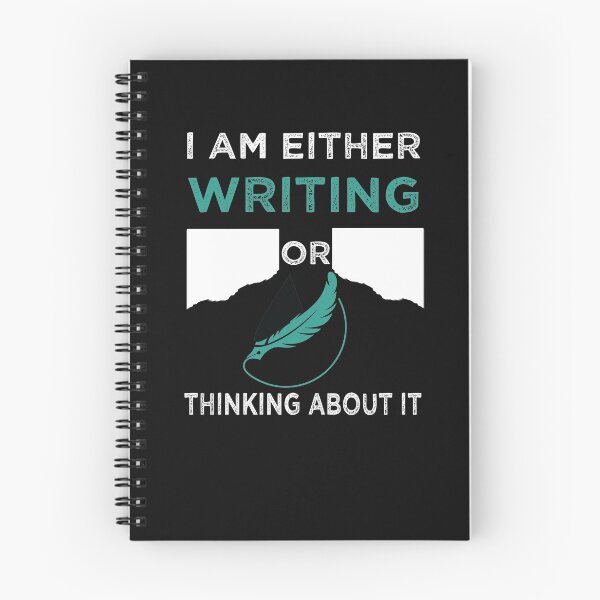 Item preview, I Am Either Writing Or Thinking About It gifts for writers and authors designed and sold by LANANIL.
