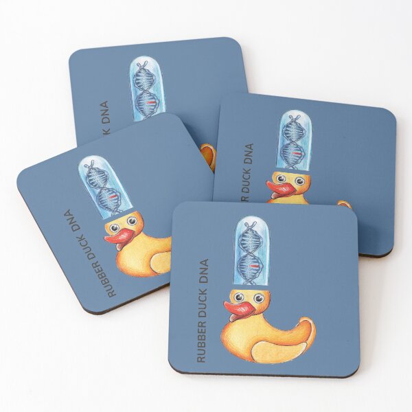 Item preview, RUBBER DUCK DNA by FrankenDuo stormy blue designed and sold by FrankenDuo.