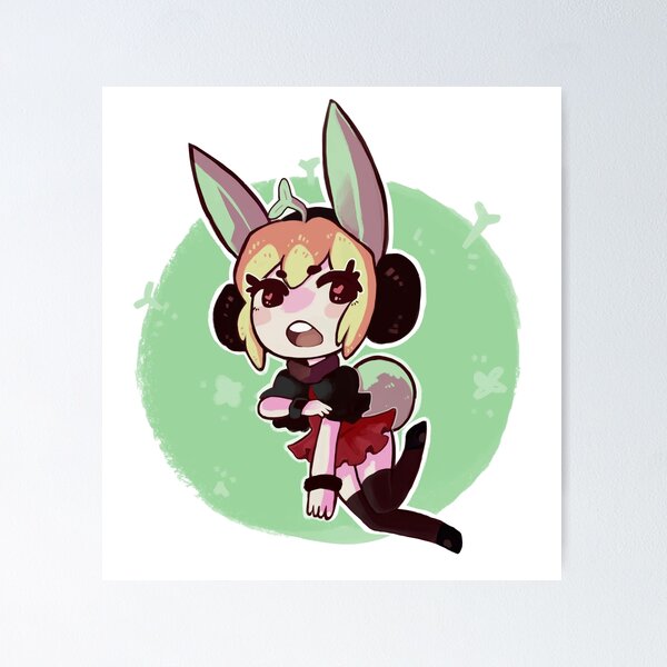 Item preview, bunny girl designed and sold by Wrennpenn.