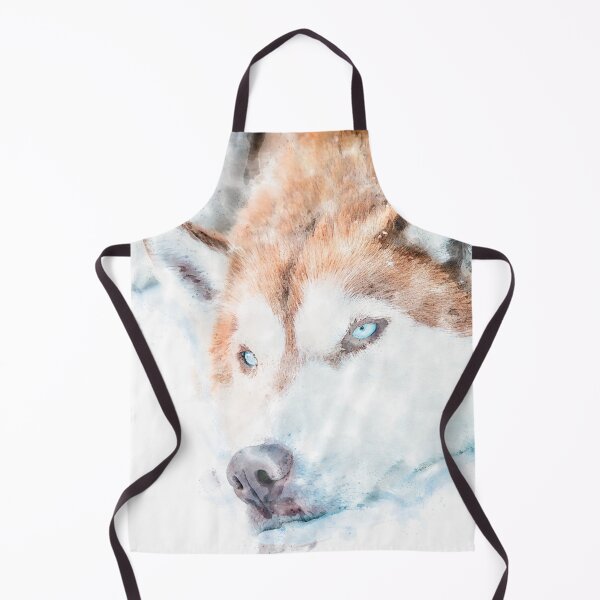 Item preview, Red Husky Watercolor Image designed and sold by Typeglyphs.