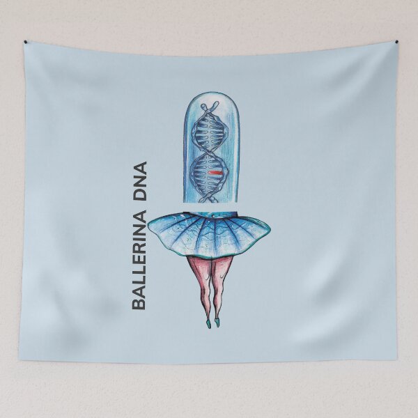 Item preview, BALLERINA DNA by FrankenDuo geyser blue designed and sold by FrankenDuo.