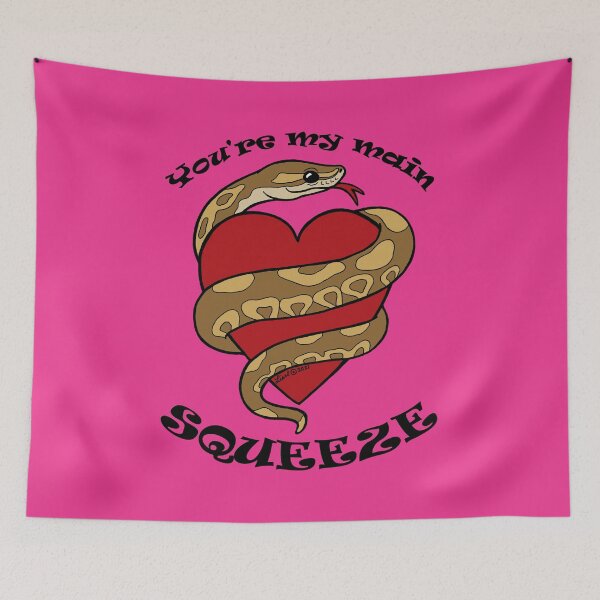 Item preview, Main Squeeze Valentine Snek designed and sold by sharkbait83.