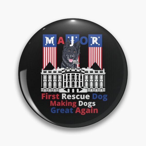Item preview, Major Biden First Rescue Dog Indoguration Funny Novelty designed and sold by Marathon-Runner.
