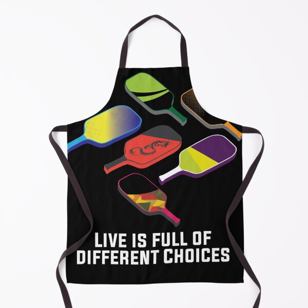 Item preview, Live is full of Different Choices Funny Pickleball Player designed and sold by Rzelemenz.