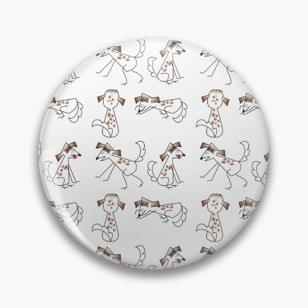Item preview, Dewey The Defective Dog Doodles designed and sold by SassMonkey.