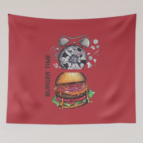Item preview, BURGER TIME by FrankenDuo reddy red designed and sold by FrankenDuo.