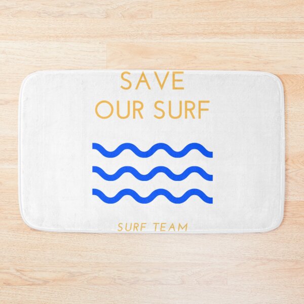 Item preview, Save Our Surf Transparent Sticker designed and sold by CornerStore007.