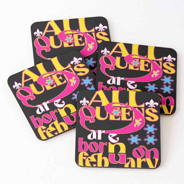 Item preview, Queens are born on february. designed and sold by hakiseller.