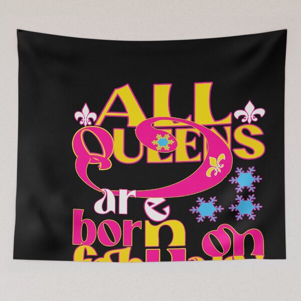 Item preview, Queens are born on february. designed and sold by hakiseller.