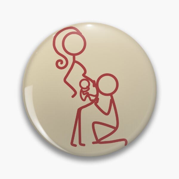 Artikelvorschau, Stickman / Schwangerschaft, Familie entworfen und verkauft von LotusCreations.