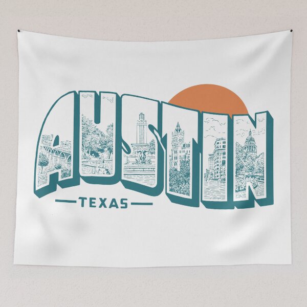 Item preview, Vintage Austin Texas designed and sold by lorenklein.