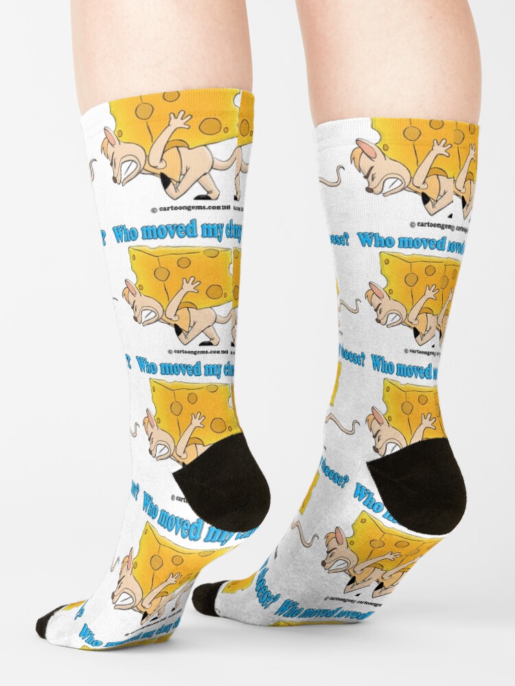 Alternate view of Who Moved My Cheese? Socks