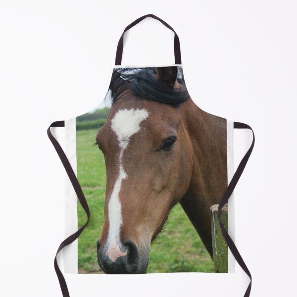 Item preview, Portrait of a cute brown horse designed and sold by Mike Colwill.
