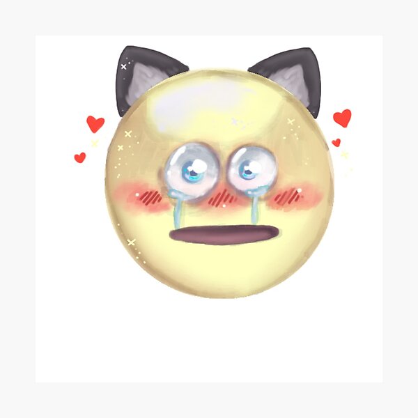 Cute cursed emoji Photographic Print for Sale by Sakaiavem