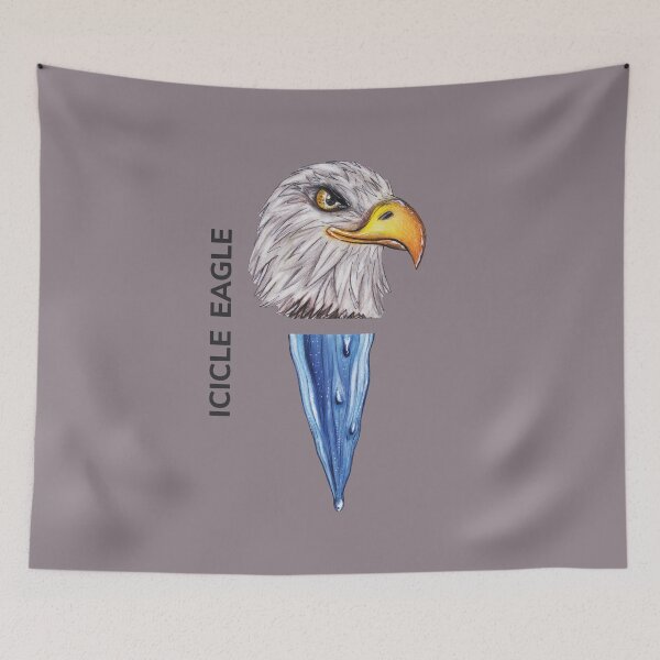 Aperçu de l'œuvre ICICLE EAGLE by FrankenDuo topaz grey créée et vendue par FrankenDuo.