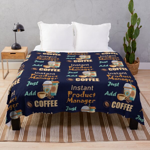 Item preview, Instant product manager just add to me coffee,funny coffee lovers product manager job, humor, joke, meme designed and sold by SGS-.