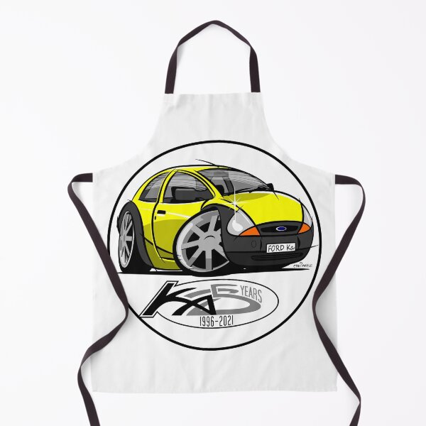 Item preview, Ford Ka caricature yellow designed and sold by car2oonz.